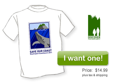 Washington Coast Cleanup 2010 T-shirt